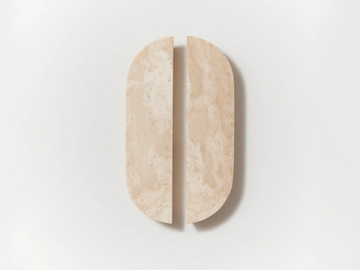 DOT - Travertine furniture handle by Lo & Co Interiors - view 2